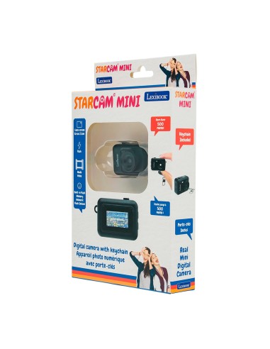 Mini Cámara Digital Negra DJKC76BK LEXIBOOK