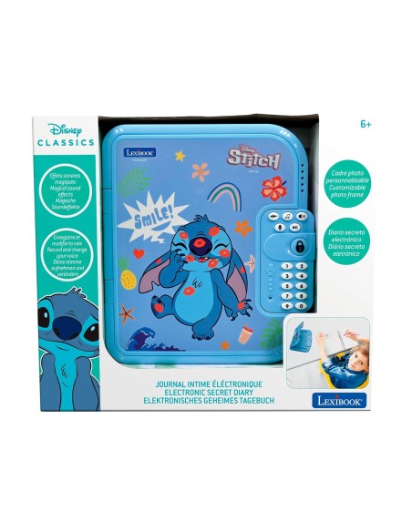 Diario electrónico interactivo Stitch SD50D STITCH LEXIBOOK