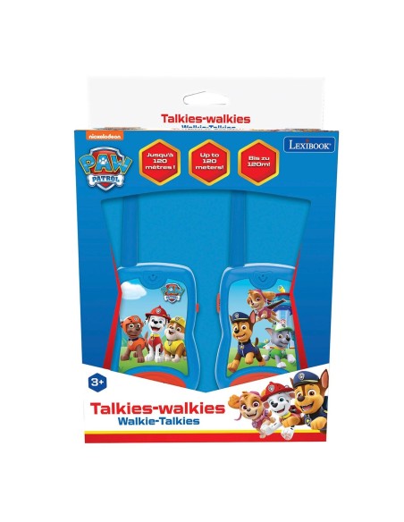 Walkie talkies 120 m Patrulla Canina TW12PA PAW PATROL LEXIBOOK