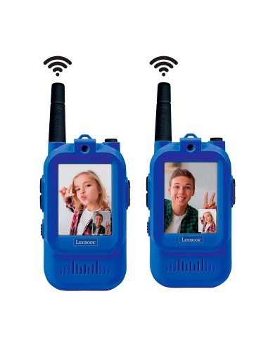 Walkie Talkies con Pantalla 500 Metros TWV10 LEXIBOOK