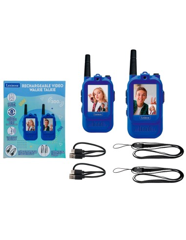 Walkie Talkies con Pantalla 500 Metros TWV10 LEXIBOOK