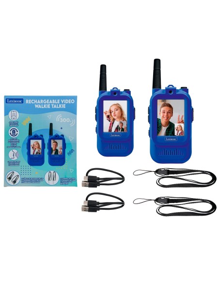 Walkie Talkies con Pantalla 500 Metros TWV10 LEXIBOOK