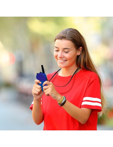 Walkie Talkies con Pantalla 500 Metros TWV10 LEXIBOOK