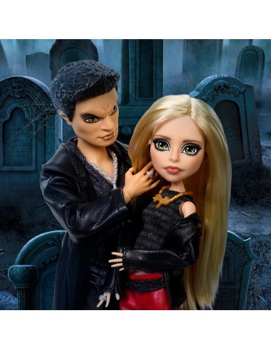 Pack 2 muñecos Buzzy Cazavampiros JLL00 MONSTER HIGH