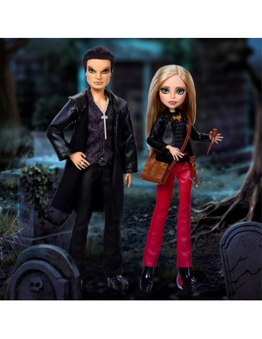 Pack 2 muñecos Buzzy Cazavampiros JLL00 MONSTER HIGH