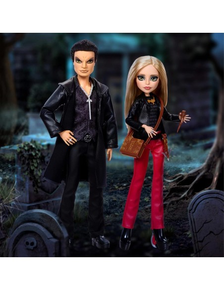 Pack 2 muñecos Buzzy Cazavampiros JLL00 MONSTER HIGH