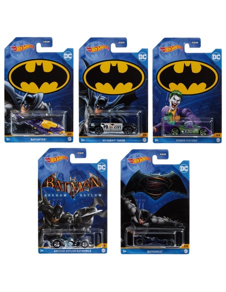 Coches surtidos Batman HDG89 BATMAN HOT WHEELS