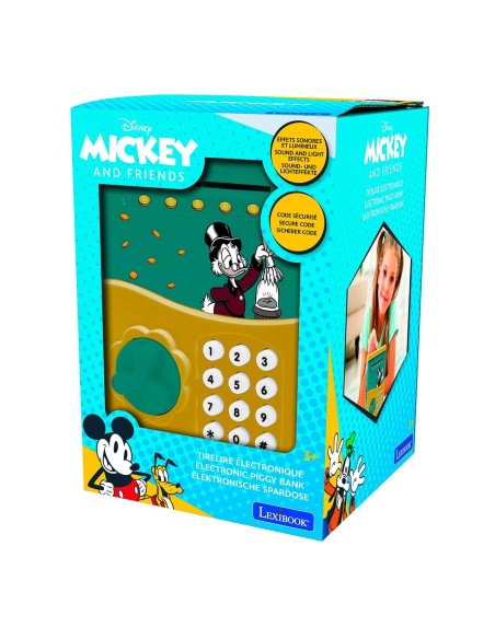 Hucha electrónica Disney Scrooge JG150SC DISNEY CLASSIC LEXIBOOK