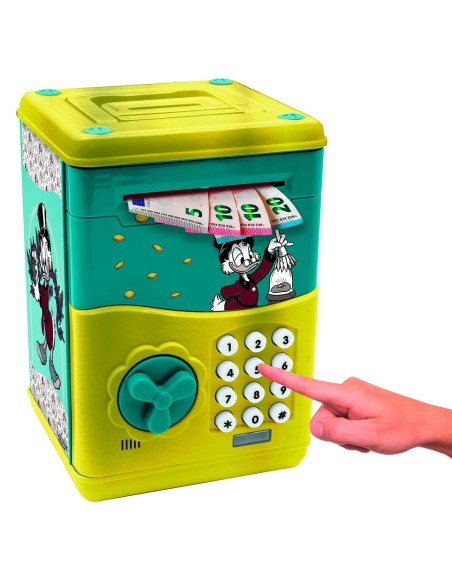 Hucha electrónica Disney Scrooge JG150SC DISNEY CLASSIC LEXIBOOK