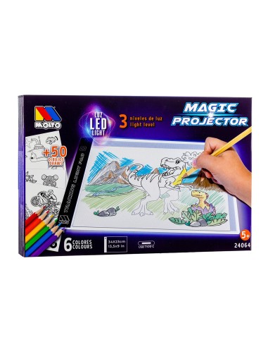 Proyector mágico con accesorios 24064 MOLTO