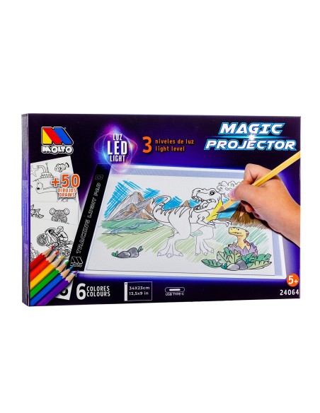 Proyector mágico con accesorios 24064 MOLTO