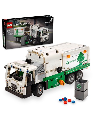 Camión de Residuos Mack LR Electric 42167 LEGO