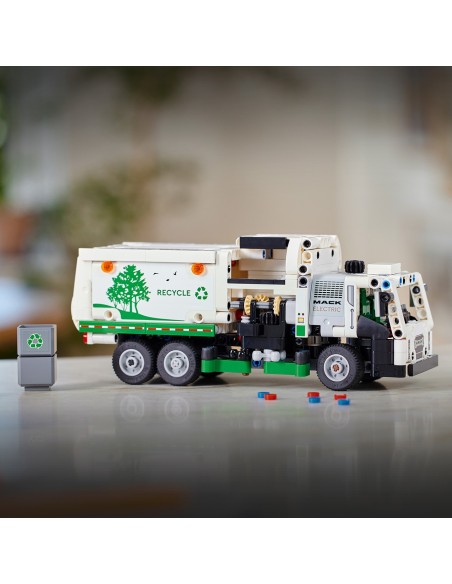 Camión de Residuos Mack LR Electric 42167 LEGO