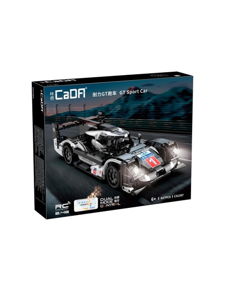 GT Sport Car programable 427 piezas 927DE51307 CADA DEQUBE