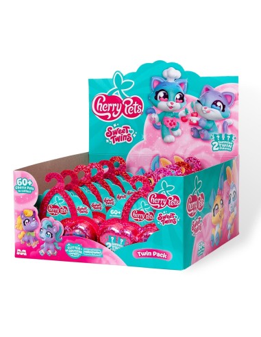 Expositor 12 unidades Cherry Pets Sweet Twins Twin Pack PCP1DT212IN00 MAGIC BOX