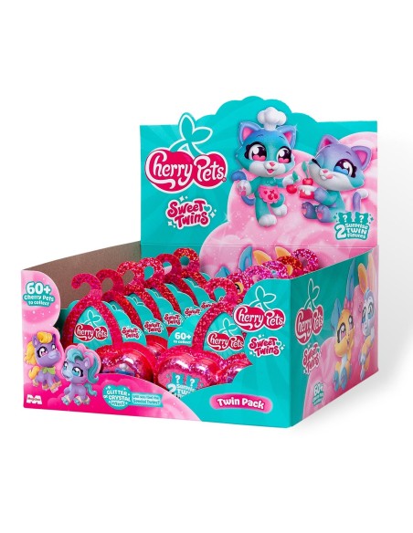Expositor 12 unidades Cherry Pets Sweet Twins Twin Pack PCP1DT212IN00 MAGIC BOX