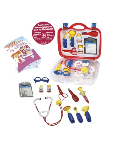Maletín Doctor Deluxe Educativo con 12 piezas 74026379 TACHAN