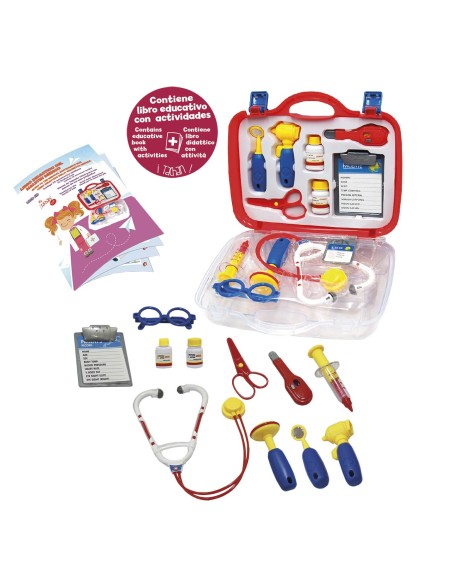 Maletín Doctor Deluxe Educativo con 12 piezas 74026379 TACHAN