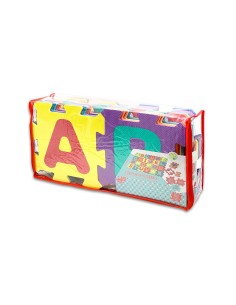 Alfombra puzzle gomaeva 26 piezas 32x32 cm. alfabeto 745T00421 TACHAN