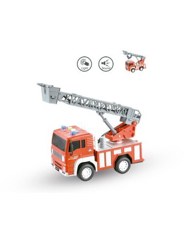 Camion bomberos luzsonido heroes de ciudad 1:20 746T00476 TACHAN