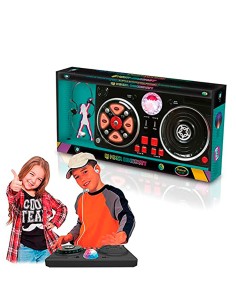 Mesa de DJ Disco con Efectos de Luz y Sonidos 916D00040 DEQUBE