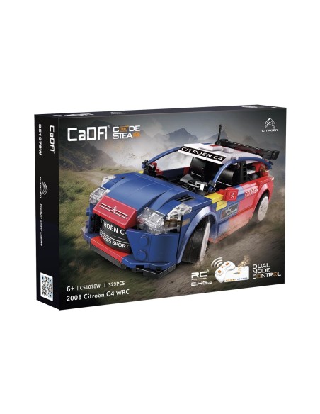 citroën c4 wrc (sebastian loeb) 329 piezas 927DE51078 CADA DEQUBE