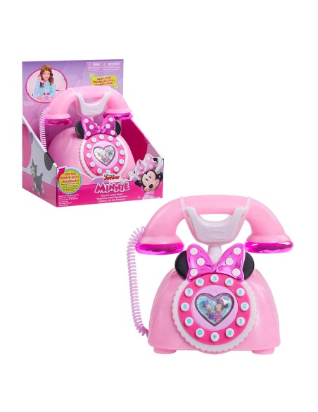 Teléfono tradicional giratorio Minnie Mouse 88272 DISNEY JUST PLAY