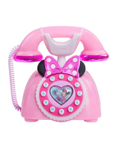 Teléfono tradicional giratorio Minnie Mouse 88272 DISNEY JUST PLAY