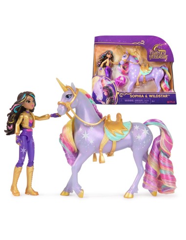 Muñeca Sophia y Wildstar Academia Unicornio 6066838 SPIN MASTER