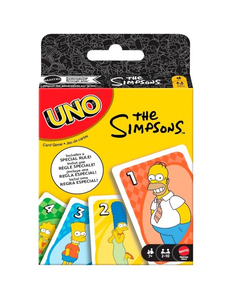 Juego del Uno Los Simpsons JHB16 THE SIMPSONS UNO