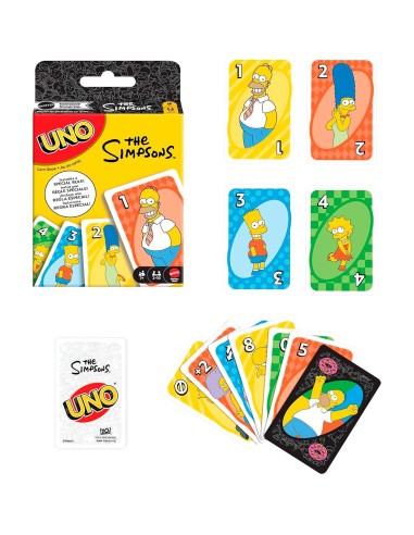 Juego del Uno Los Simpsons JHB16 THE SIMPSONS UNO