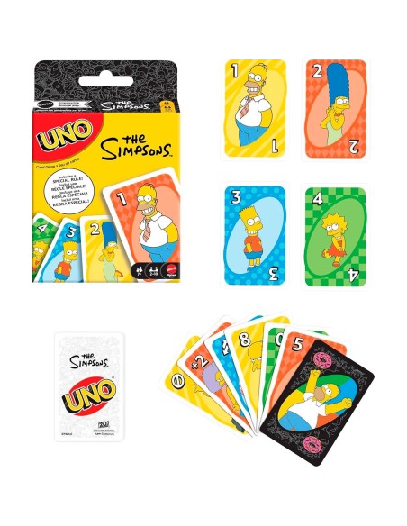 Juego del Uno Los Simpsons JHB16 THE SIMPSONS UNO