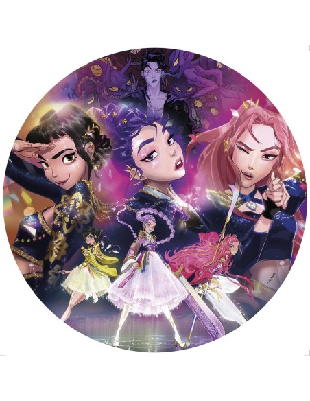 Puzzle Redondo 500 piezas K-Pop Demon Hunters 12002052 K-POP DEMON HUNTERS RAVENSBURGUER