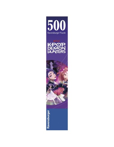 Puzzle Redondo 500 piezas K-Pop Demon Hunters 12002052 K-POP DEMON HUNTERS RAVENSBURGUER