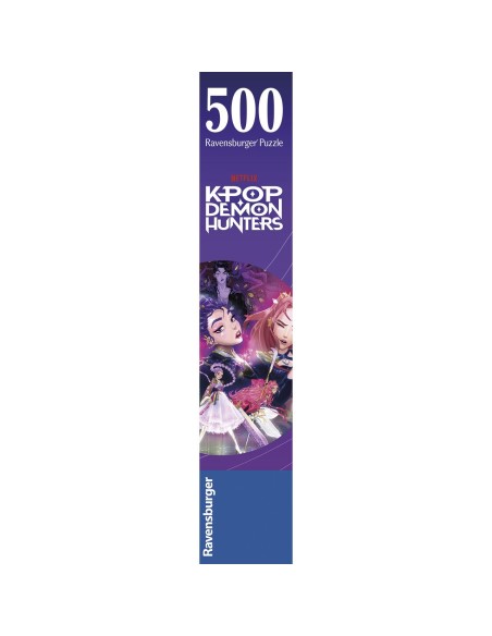Puzzle Redondo 500 piezas K-Pop Demon Hunters 12002052 K-POP DEMON HUNTERS RAVENSBURGUER