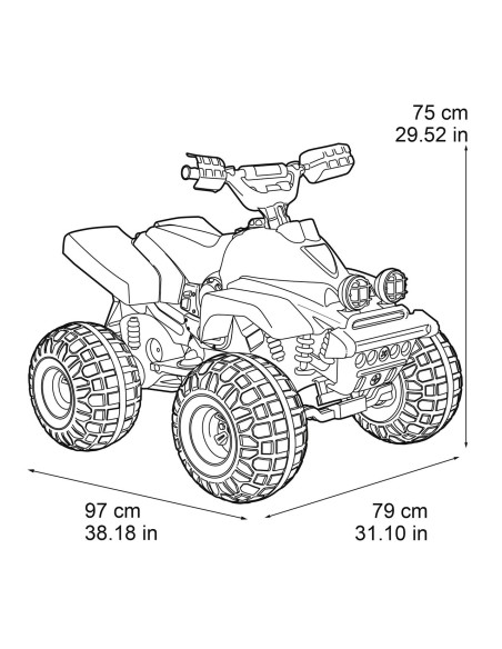 Quad Falcon 6V 800012510 FEBER
