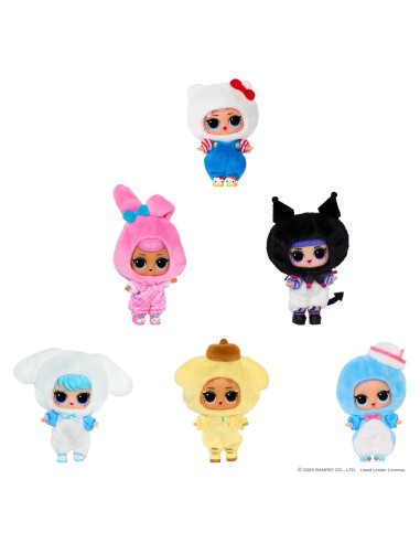 L.O.L Surprise Loves Hello Kitty Peluche reversible 599241 HELLO KITTY MGA