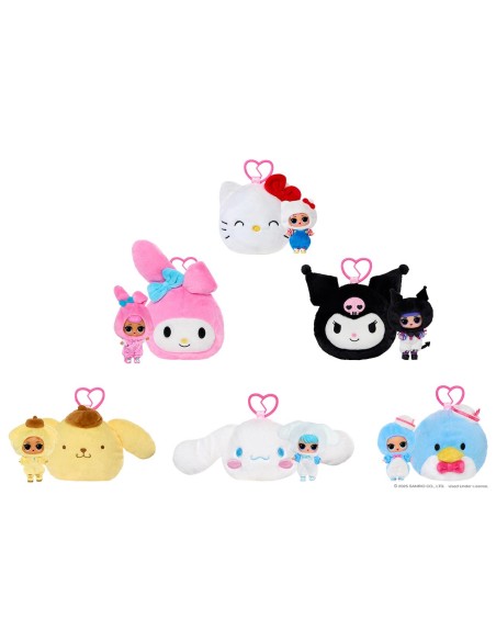 L.O.L Surprise Loves Hello Kitty Peluche reversible 599241 HELLO KITTY MGA