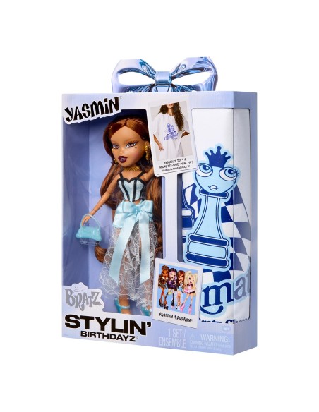 Muñeca Bratz Stylin' Birthday - Yasmin 596028 MGA