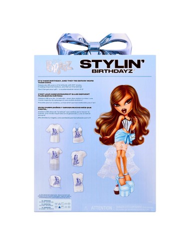 Muñeca Bratz Stylin' Birthday - Yasmin 596028 MGA