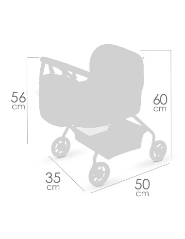 Mi Primer Coche de Muñecas Botanic 86068 DECUEVAS