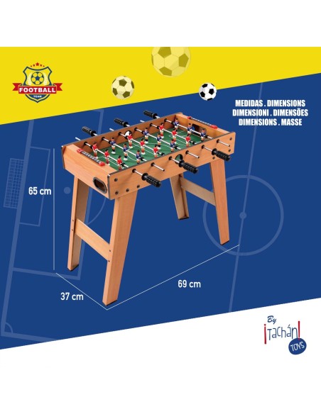 Futbolín de madera 73220135 TACHAN