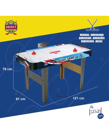 Juego hockey aire patas y marcador 73220228E TACHAN