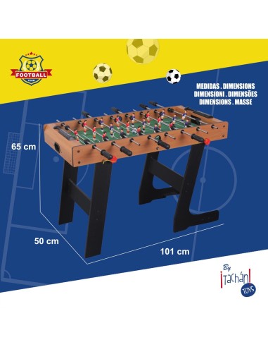 Futbolín plegable 73220245T TACHAN