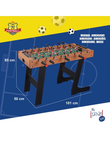 Futbolín plegable 73220245T TACHAN