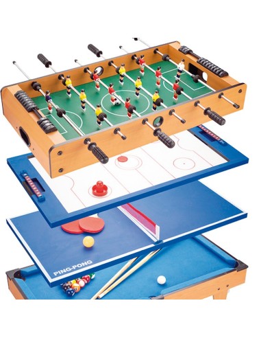 Mesa 4 juegos en 1 732HG2074 TACHAN