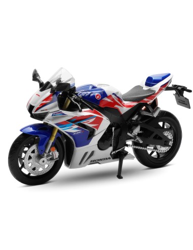 Honda CBR1000RR-R fireblade Escala 1:12 blanca y azul 948D00601 DEQUBE