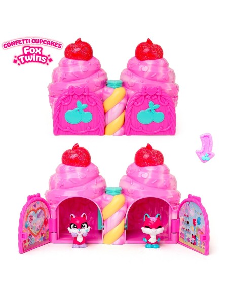 Cherry Pets Confetti Cupcakes - Fox Twins PCPSP108IN32 MAGIC BOX