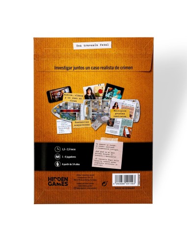 Caso 5 - Una Travesía Fatal PJT106SP120 HIDDEN GAMES