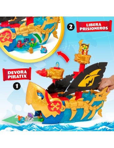Piratix Shark Ship PPXSP112IN50 MAGIC BOX